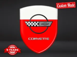 Corvette Stickers Auto Résistants Universel Qualité Supérieure